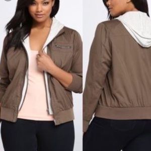 torrid Jackets & Coats - Torrid layered bomber jacket torrid Jackets & Coats - Torrid layered bomber jacket